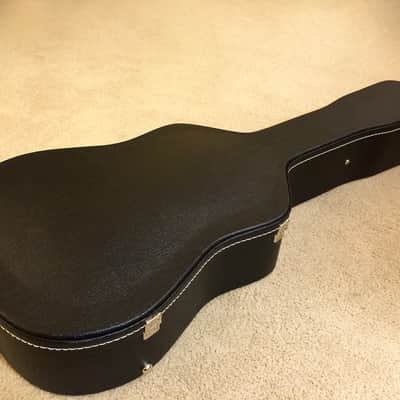 Martin 445 Dreadnought Hardshell Acoustic Guitar Case Black/Olive Drab image 6