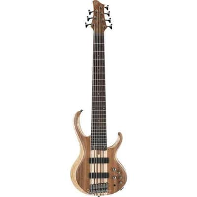 Ibanez BTB Bass Workshop BTB747 7-String Electric Bass Guitar, Rosewood Fretboard, Natural Low Gloss image 1