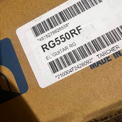 Ibanez RG550-RF Genesis Collection - Road Flare Red image 7