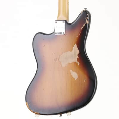 Fender Mexico Kurt Cobain Road Worn Jaguar 3-Color Sunburst [MX14523880] (07/13) image 5
