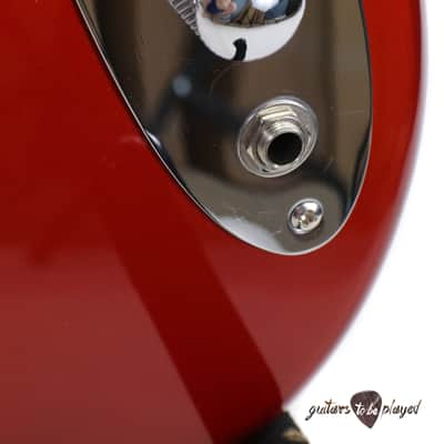 Squier Vintage Modified Jazz Bass '70s - Candy Apple Red image 5