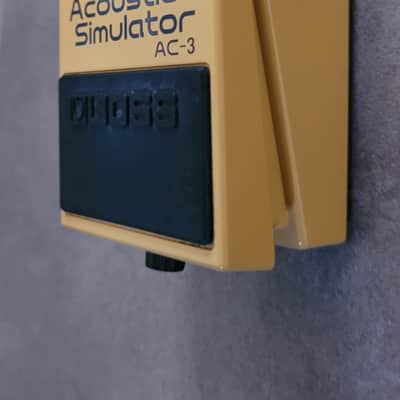 Boss AC-3 Acoustic Simulator (Dark Gray Label) 2006 - Present - Yellow image 4