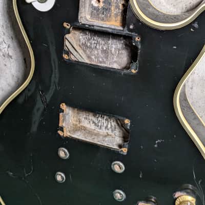 Greco Les Paul Custom Body 70s Matsumoku Made in Japan Black Beauty image 2