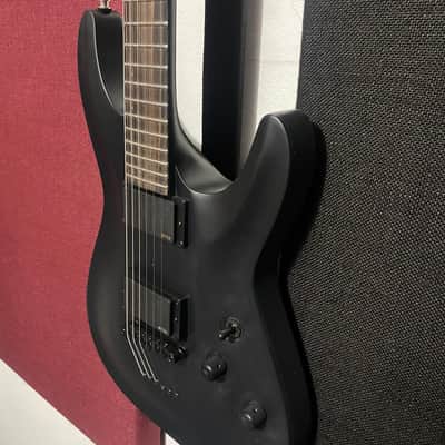 Schecter C1 Platinum Blackout 2025 - Satin Black image 2