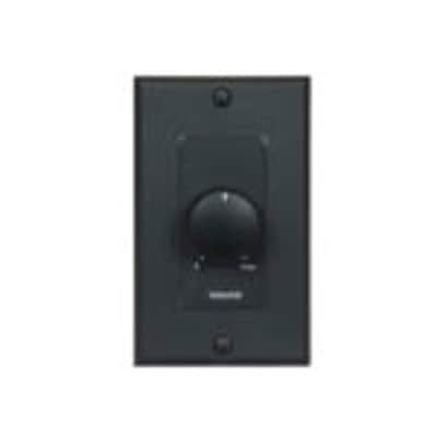Lowell 100LVC-DB Attenuator, 100W, 70V/25V, Single Gang, Decorator Black image 1