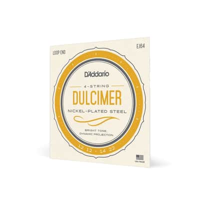 D'Addario 4-String Dulcimer Strings | Nickel-Plated image 1