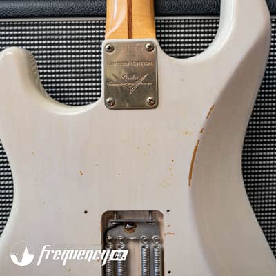 Fender Custom Shop Limited Edition 1956 Stratocaster in White Blonde with a AA Flamed Maple Neck - 2011 image 23