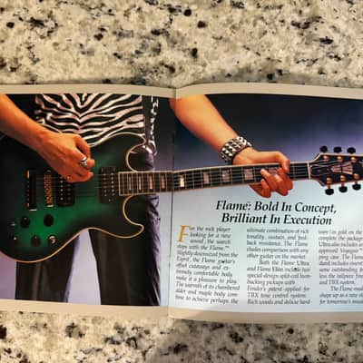 Fender Master Series Catalog Brochure Esprit Flame D'Aquisto image 6