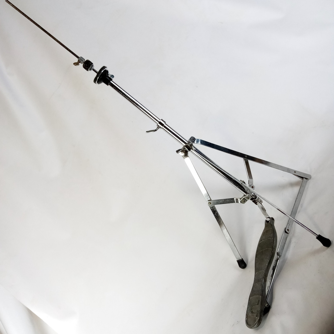 Gretsch 50s Broadkaster Hi-Hat Cymbal Stand #4843 Chrome Direct-Pull Vintage USA — main photograph