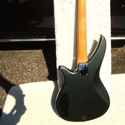 Yamaha RBX 270 Bass Guitar, 2012, 34" Scale, Metallic Blue, Fresh Setup image 7