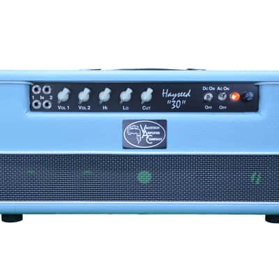Valvetech Hayseed 30 Head w/Reverb - Carolina Blue Tolex image 2