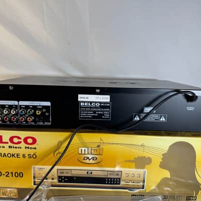 Belco MD-2100 Karaoke System DVD Mic Input Midi w/ Remote Vintage EU PLUG image 6