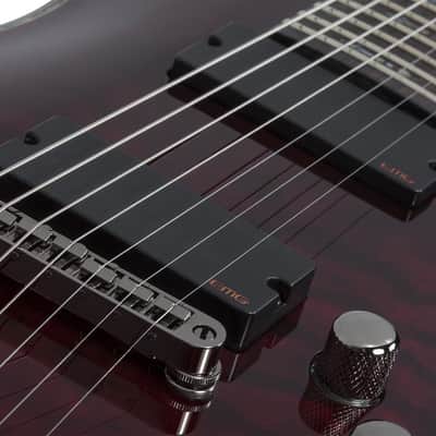 Schecter Hellraiser C-7 Black Cherry image 7