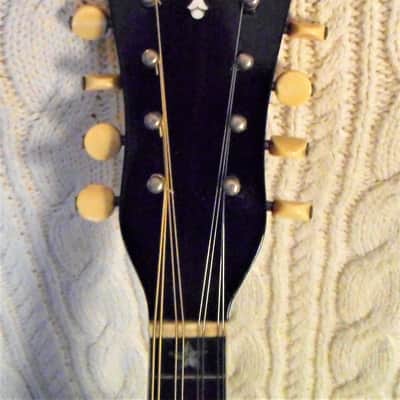 Vintage Elias Howe Academy 1900s natural Bowl back Mandolin "Restored" image 6