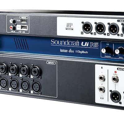Soundcraft Ui16 Remote Controlled Digital Mixer image 1