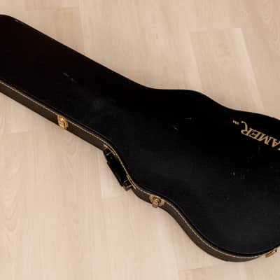 2008 Hamer USA Newport 90 Willcutt Custom Order, Maple Carved Top & Ebony Board, COA & Case image 19