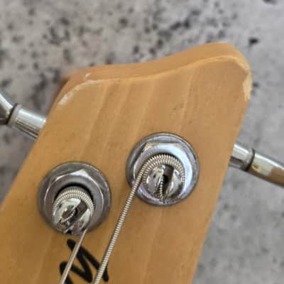 Washburn Pro XB200 Lefty Electric Bass Guitar - Translucent Green image 11