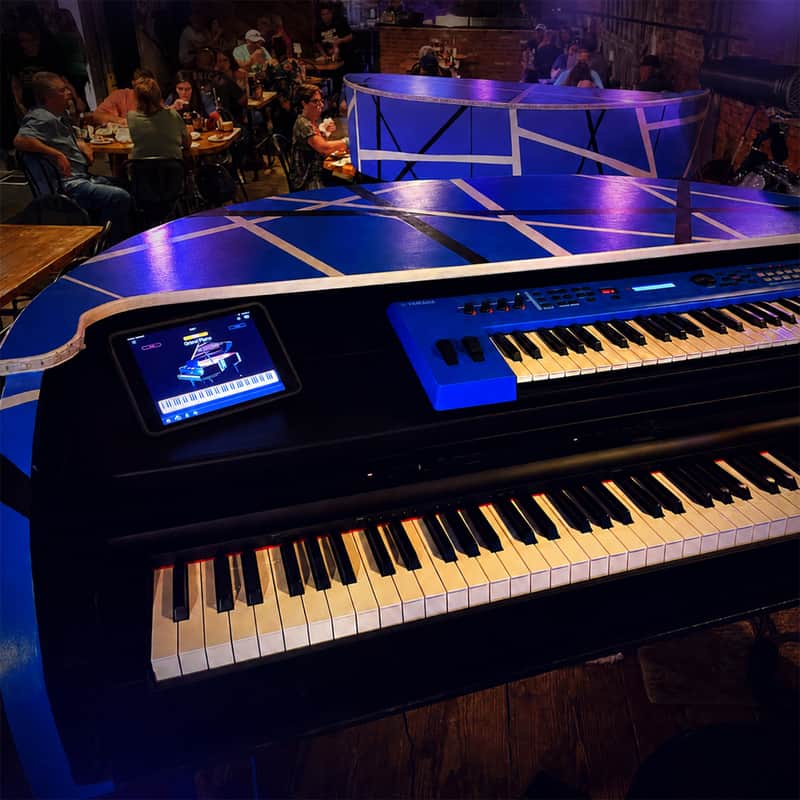 Stanford Piano Shells Party Piano 2026 - black semi-gloss image 1