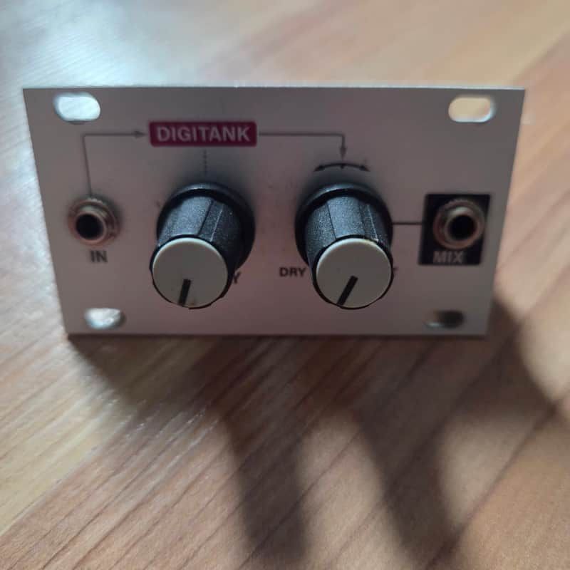 Intellijel Digiverb 1U Digital Reverb Eurorack Synth Module 2017 - Present - White image 1