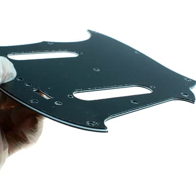 Replacment Pickguard For Mustang Classic Series style ,3ply Black image 4