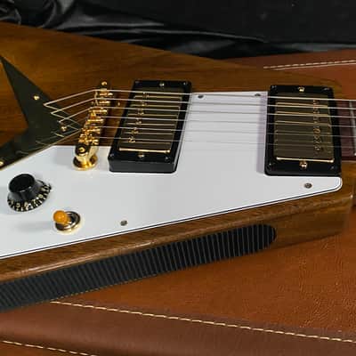 MINT! 2026 Gibson Custom 1958 Mahogany Flying V Reissue Electric Guitar - Antique Natural, VOS - Only 7lbs! image 5