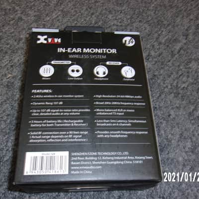 Xvive In Ear Monitor Wireless System image 3