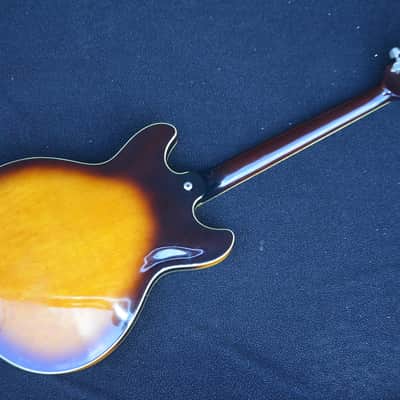 Ibanez AS100 rare real Vintage ES-335 style semi-hollow made in Japan 1980*sounds/plays/looks really GREAT! 46 years old and still in very good condition! Has the original legendary SUPER 58 PAF pickups*original hard case is included! image 9