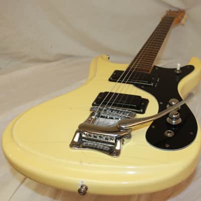 Mosrite Ventures Mark V Guitar 1966 White image 7