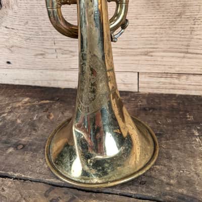 Buescher Aristocrat Model 207 Bb Trumpet 50's era needs work image 5