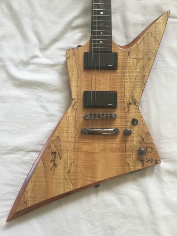 ESP LTD FX-260SM Spalted Maple Explorer Electric Guitar 2000s