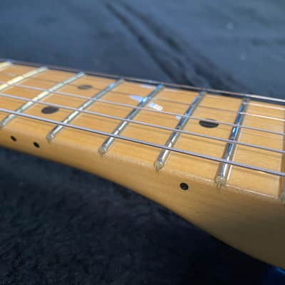 Fender American Professional II Stratocaster with Maple Fretboard Dark Night #US21031539 7lb 7.5oz image 4
