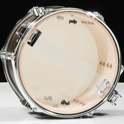 PDP Limited Edition Dry Maple 8x12 Snare Drum Dark Walnut Finish image 5