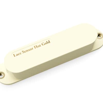 LACE Sensor Hot Gold (Hot Bridge 13.2k) Single Coil Pickup - Cream image 1
