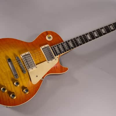 Gibson 1960 Les Paul Standard Reissue 2024 - Murphy Lab Heavy Aged Tangerine Burst image 4