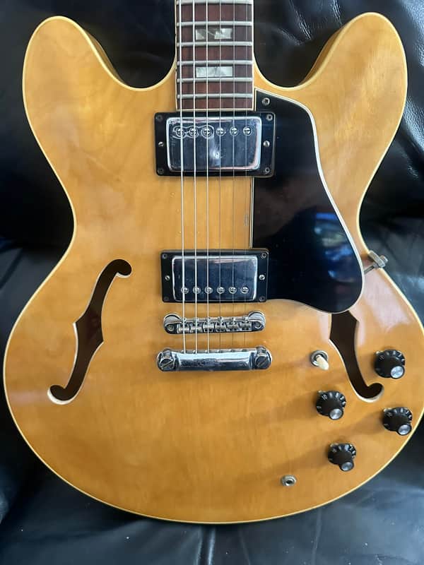 Gibson ES-340 1970 Natural with natural case!Pro Refret – 335-Style Tune-O-Matic Setup - Excellent