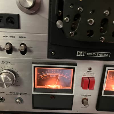 PLEASE READ!!! Akai GX-600DB DOLBY 1/4" 10.5 inch 2-Channel 4-Track Reel to Reel Tape Deck Recorder 1976 - 1979 - Silver image 8