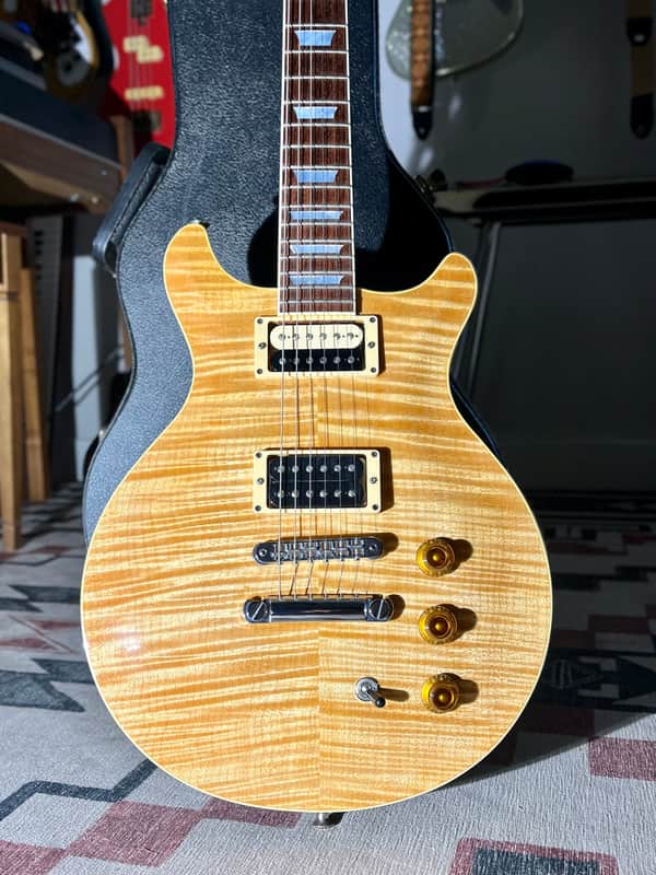 2001 USA Made Hamer Guitar Archtop Studio Custom 59 Flame Maple W/OHSC image 1