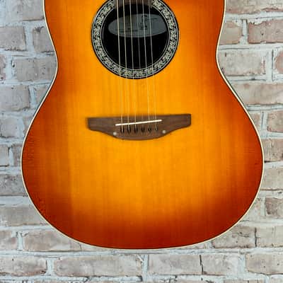 Ovation 1861 Standard Balladeer USA 1995 - Honey Burst image 1