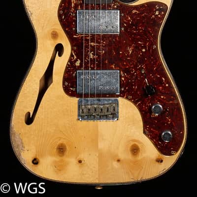 Fender Limited Edition Knotty Cunife Telecaster Relic Rosewood Fingerboard Aged Natural (827) image 3