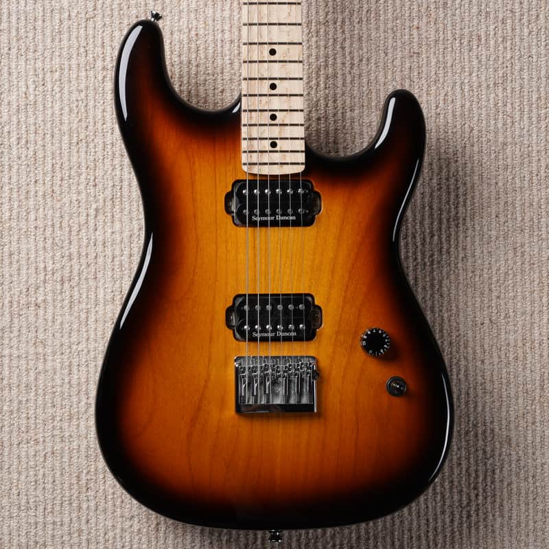 Warmoth Stratocaster HH Hardtail Sunburst image 1