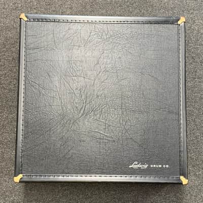 *RARE* 80's/90's Ludwig 3x13 Engraved Black Beauty #84 Piccolo Snare Drum w/ Hard Case image 9
