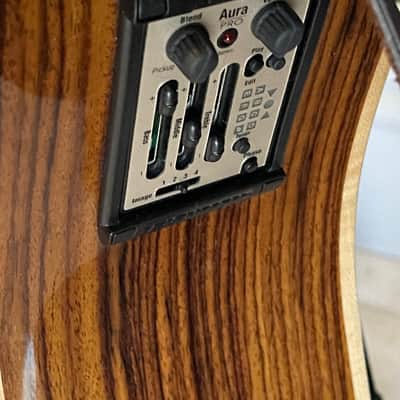 Zager ZAD900CE Solid Spruce/Rosewood Acoustic Electric AURA Pro Series 50th Anniversary image 4