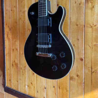 LP Style Electric Guitar *Made In Japan - Black w/EMG-HZ pickups (Custom Setup) image 4