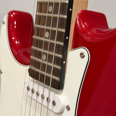 2006 Lefty SX Guitar Standard Series Strat Metallic Red WITH Amp + Accessories image 5