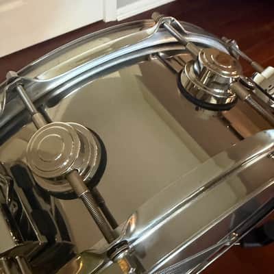 DW Collector's Series Stainless Steel 5.5x14" Snare Drum w/ Nickel Hardware image 10