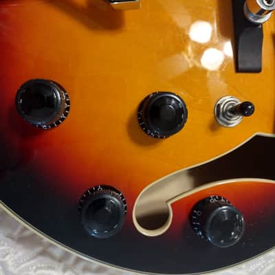 Ibanez AF75-BS Artcore 2013- Brown Sunburst image 7
