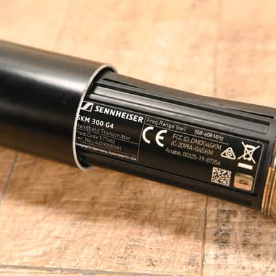 Sennheiser SKM 300 G4 Wireless Handheld Transmitter - Gw1: 558-608 MHz CG01L1H image 9