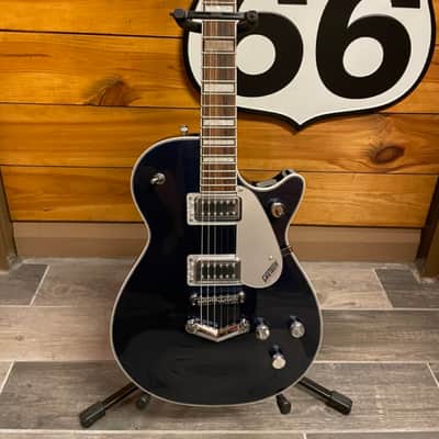 Gretsch G5220 Electromatic Jet Single Cut V Tailpiece - Metallic Dark Sapphire image 2