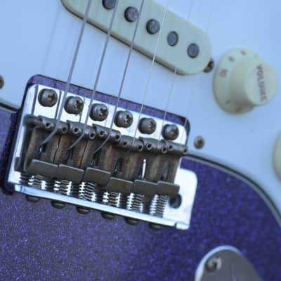Fender Custom Shop F22 LTD '69 Stratocaster, Journeyman Relic - Aged Purple Sparkle image 15