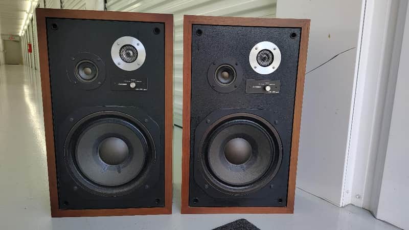 Mitsubishi Diatone DS251 speakers in excellent condition -1 1980's imagen 1